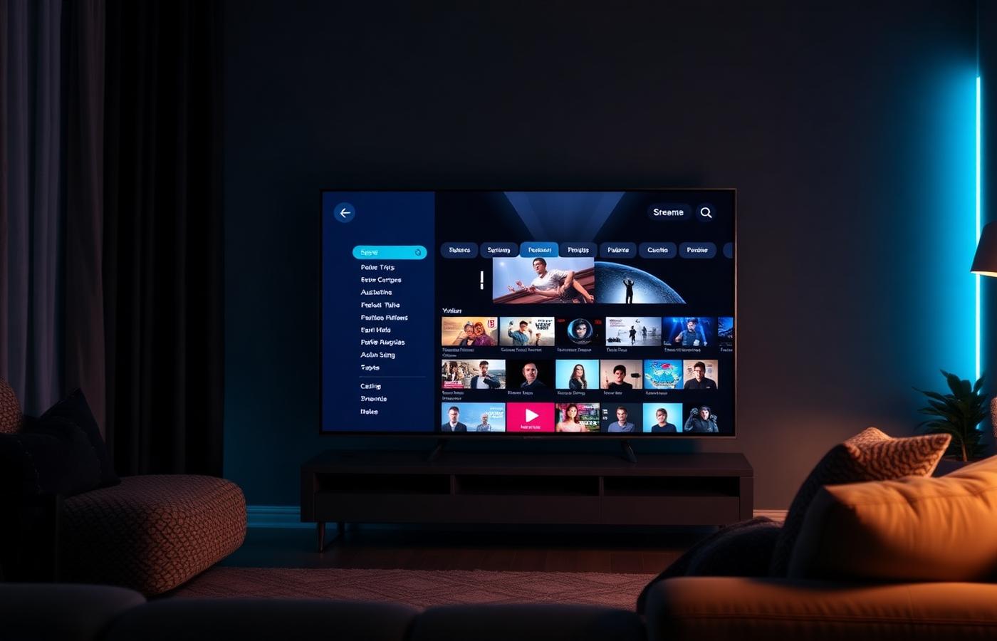 Interfaz de Android TV